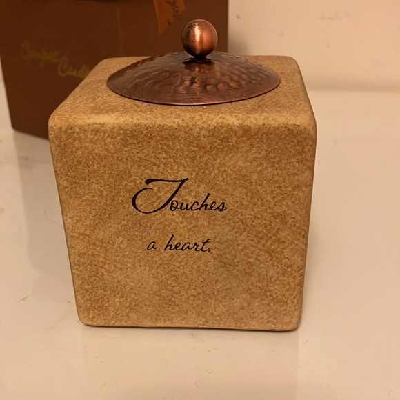 Tea light candle holder with candle - for a teacher - Picture 3 of 10